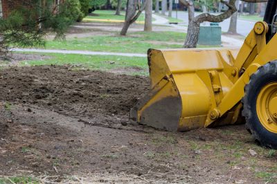 Bulldozer Land Excavation