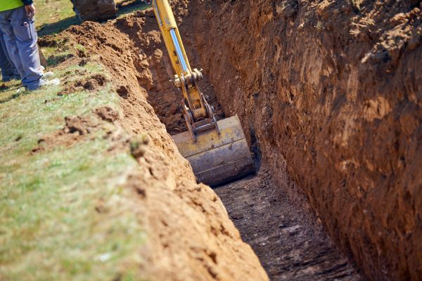 Ditch Cutting in Albany