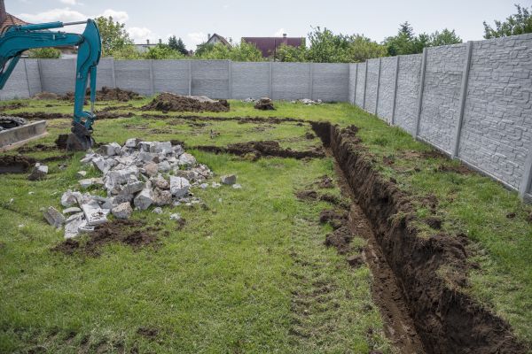 Yard Trenching in Albany