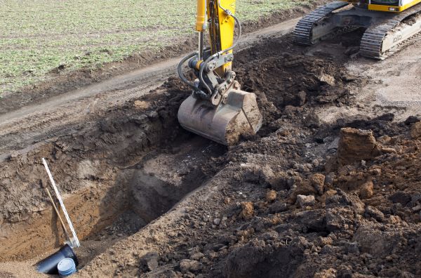 Backhoe Trenching in Albany